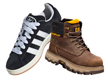 Zapatillas de Gamuza y Cuero